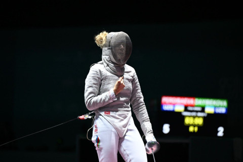 Azərbaycan qılıncoynadanları İslamiadada iki bürünc medal qazanıblar - FOTO