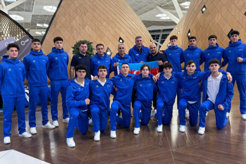 Azerbaijan U-18 boys’ volleyball team heads to Latvia for EEVZA Championship