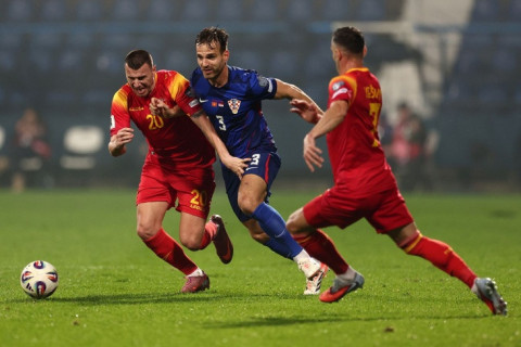 Xorvatiya geridönüşlə Monteneqronu məğlub edib