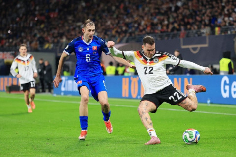 Almaniya qrupdakı əsas rəqibinə böyük hesabla qalib gələrək DÇ-2026-ya vəsiqəni təmin edib - VİDEO