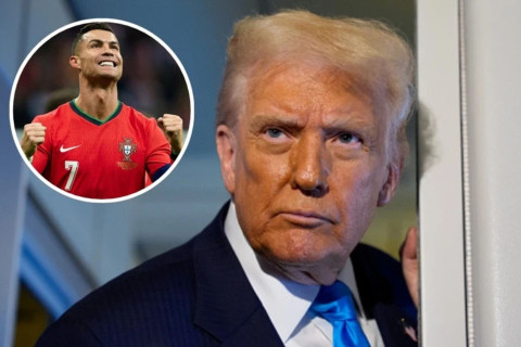 Tramp Ağ Evdə Ronaldunu qəbul edəcək