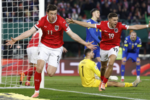 Австрия сыграла вничью с Боснией и вышла на ЧМ-2026