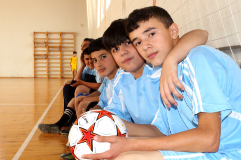 Goranboy-Naftalan üzrə “Məktəbli Kuboku” turnirinə start verilib - FOTO