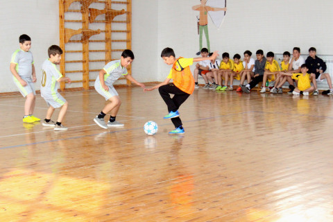 Goranboy-Naftalan üzrə “Məktəbli Kuboku” turnirinə start verilib - FOTO