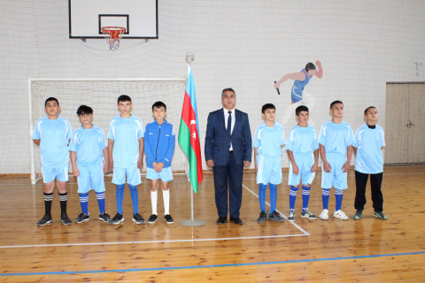 Goranboy-Naftalan üzrə “Məktəbli Kuboku” turnirinə start verilib - FOTO