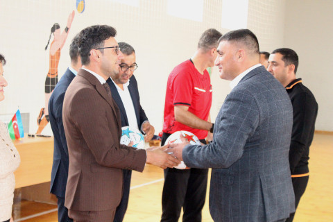 Goranboy-Naftalan üzrə “Məktəbli Kuboku” turnirinə start verilib - FOTO