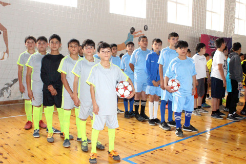 Goranboy-Naftalan üzrə “Məktəbli Kuboku” turnirinə start verilib - FOTO