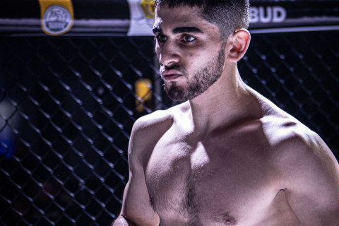 Azerbaijani MMA fighter wins choke at MMA Talents in Poland