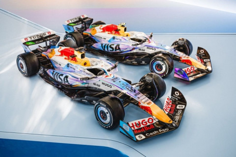В "Рейсинг Буллз" представили специальную ливрею для Гран-при Лас-Вегаса - ФОТО