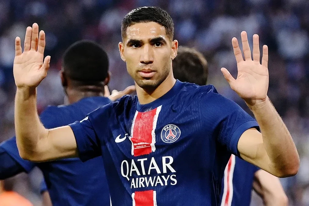 Ашраф Хакими признан лучшим футболистом Африки