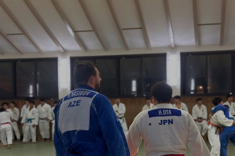 Cüdo millimiz Yaponiyada təlim-məşq toplanışındadır - FOTO