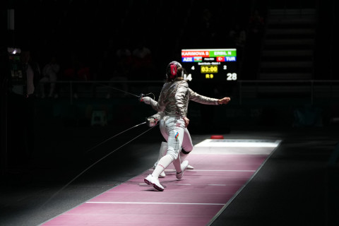 VI İslam Həmrəyliyi Oyunları: Sablyaçı qadınlar finalda - FOTO