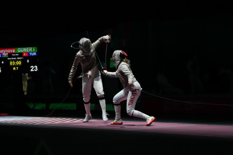 VI İslam Həmrəyliyi Oyunları: Sablyaçı qadınlar finalda - FOTO