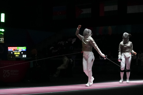 VI İslam Həmrəyliyi Oyunları: Sablyaçı qadınlar finalda - FOTO