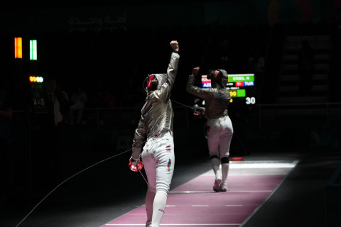 VI İslam Həmrəyliyi Oyunları: Sablyaçı qadınlar finalda - FOTO