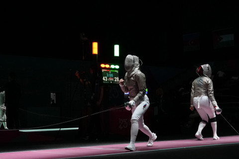 VI İslam Həmrəyliyi Oyunları: Sablyaçı qadınlar finalda - FOTO