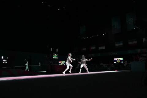 VI İslam Həmrəyliyi Oyunları: Sablyaçı qadınlar finalda - FOTO