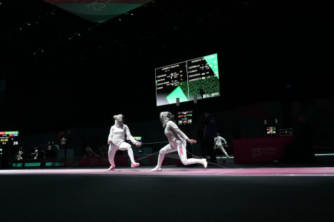 VI İslam Həmrəyliyi Oyunları: Sablyaçı qadınlar finalda - FOTO