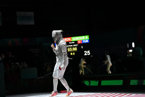 VI İslam Həmrəyliyi Oyunları: Sablyaçı qadınlar finalda - FOTO