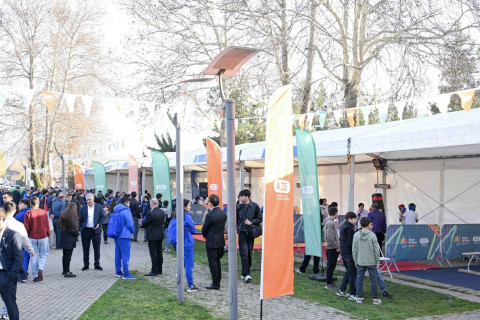 Qəbələdə IV İdman Festivalının açılış mərasimi olub - FOTO