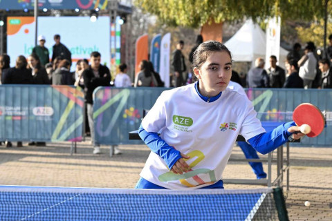 Qəbələdə IV İdman Festivalının açılış mərasimi olub - FOTO