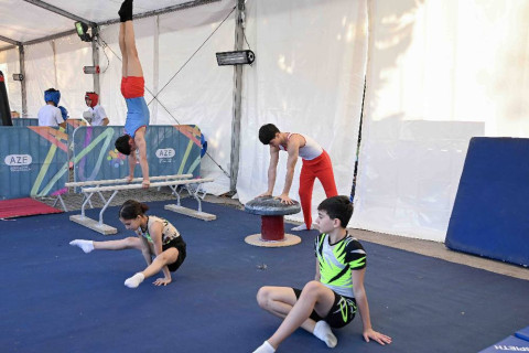 Qəbələdə IV İdman Festivalının açılış mərasimi olub - FOTO