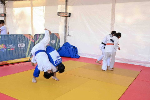 Qəbələdə IV İdman Festivalının açılış mərasimi olub - FOTO