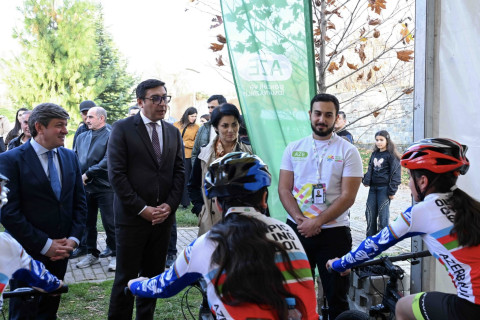 Qəbələdə IV İdman Festivalının açılış mərasimi olub - FOTO