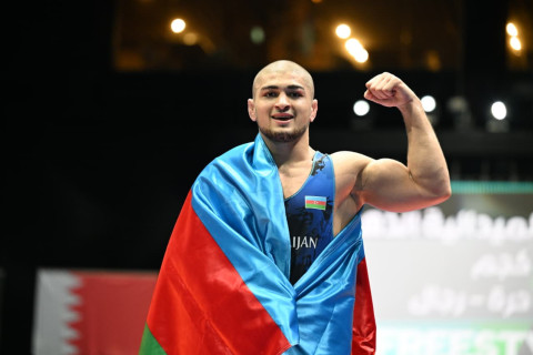 Азербайджанский борец вольного стиля стал победителем Игр исламской солидарности - ОБНОВЛЕНО + ФОТО