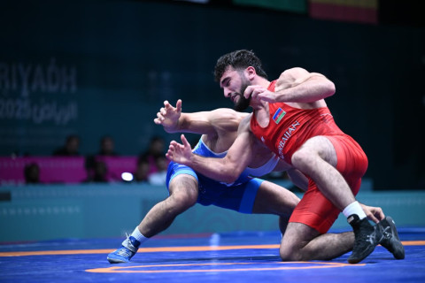 Азербайджанский борец вольного стиля стал победителем Игр исламской солидарности - ОБНОВЛЕНО + ФОТО