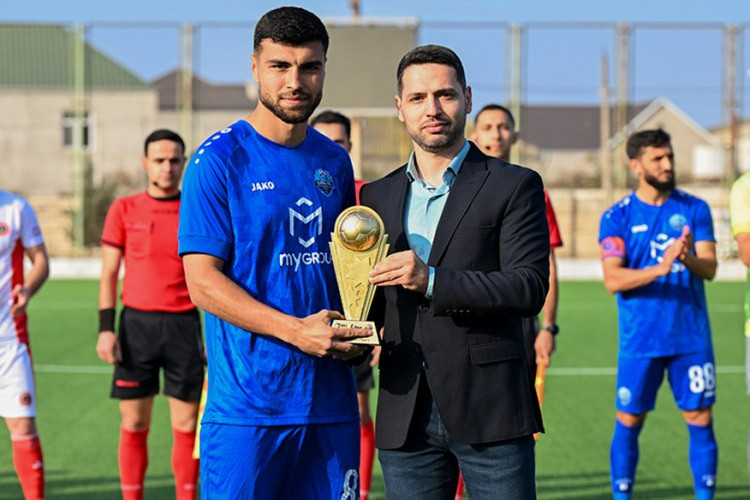 “Şəfa”nın oyunçusu ayın ən yaxşı qoluna görə mükafata layiq görüldü