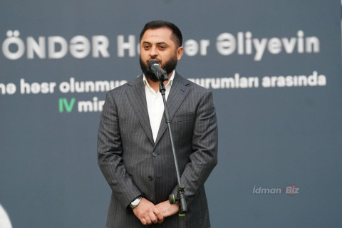 Heydər Əliyevin xatirəsinə həsr olunmuş minifutbol turnirinin açılış mərasimi keçirilib - FOTO