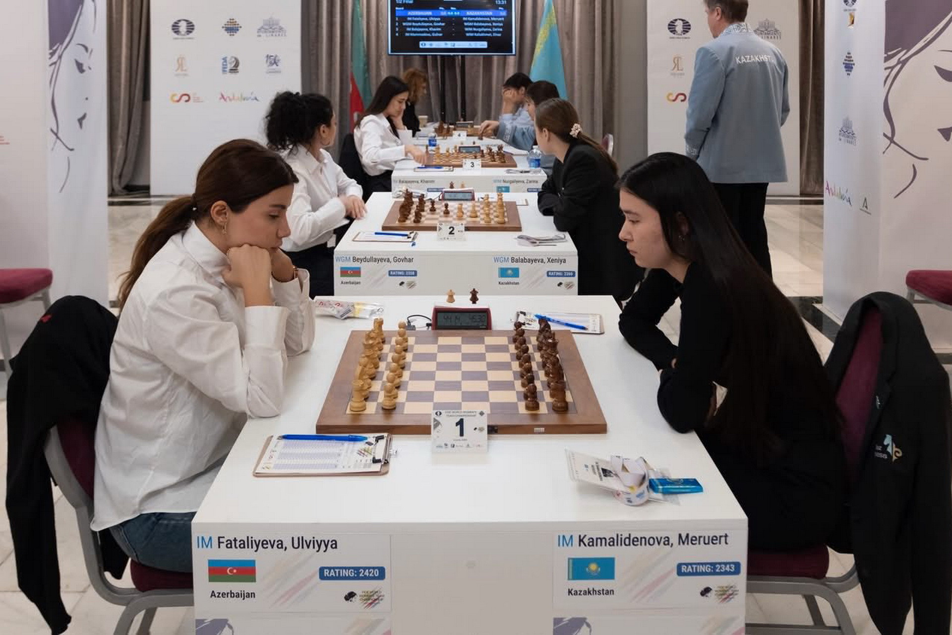 Dünya çempionatı: Azərbaycanın şahmat millisi final matçına çıxacaq