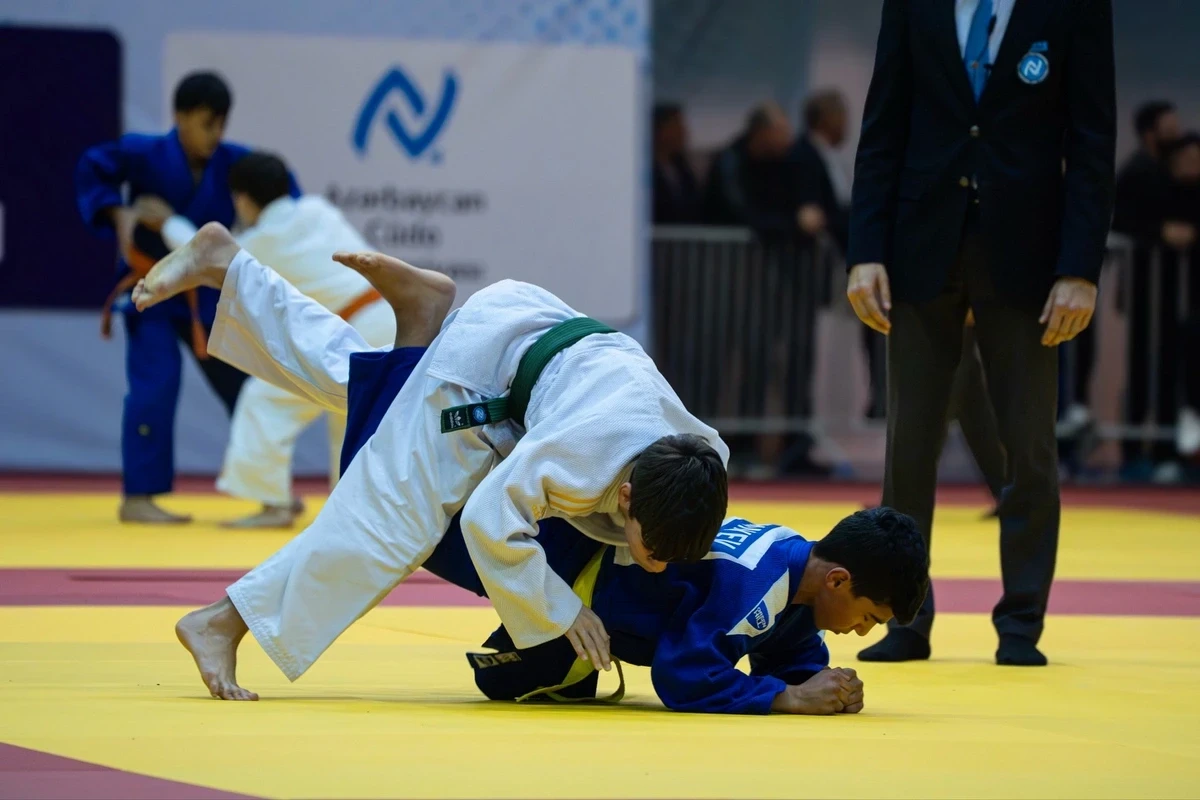 В Баку завершилась лига по дзюдо среди юношей - ФОТО