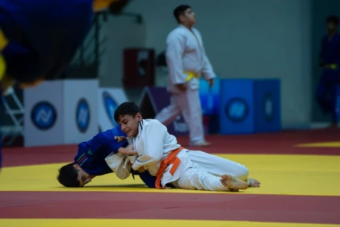 В Баку завершилась лига по дзюдо среди юношей - ФОТО