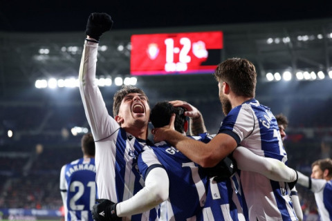 “Real Sosyedad” La Liqanın 13-cü turunda “Osasuna”nı məğlub edib