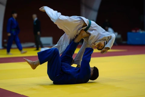 В Баку завершилась лига по дзюдо среди юношей - ФОТО