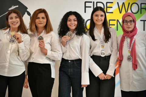 Ülviyyə Fətəliyeva fərdi yarışda qızıl medal qazandı - FOTO
