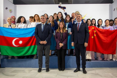 Ülviyyə Fətəliyeva fərdi yarışda qızıl medal qazandı - FOTO