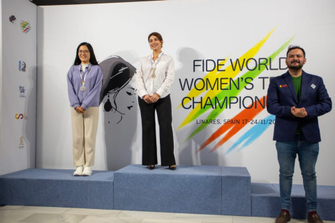 Ülviyyə Fətəliyeva fərdi yarışda qızıl medal qazandı - FOTO