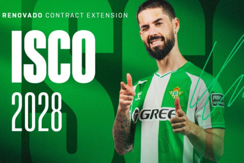 Иско подписал новый контракт с "Бетисом"