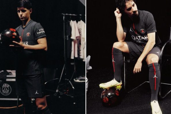 PSG unveils fourth kit for 2025/2026 season by Jordan Brand