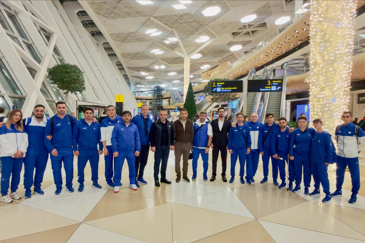 Karateçilərimiz dünya çempionatı üçün Qahirəyə yola düşdülər