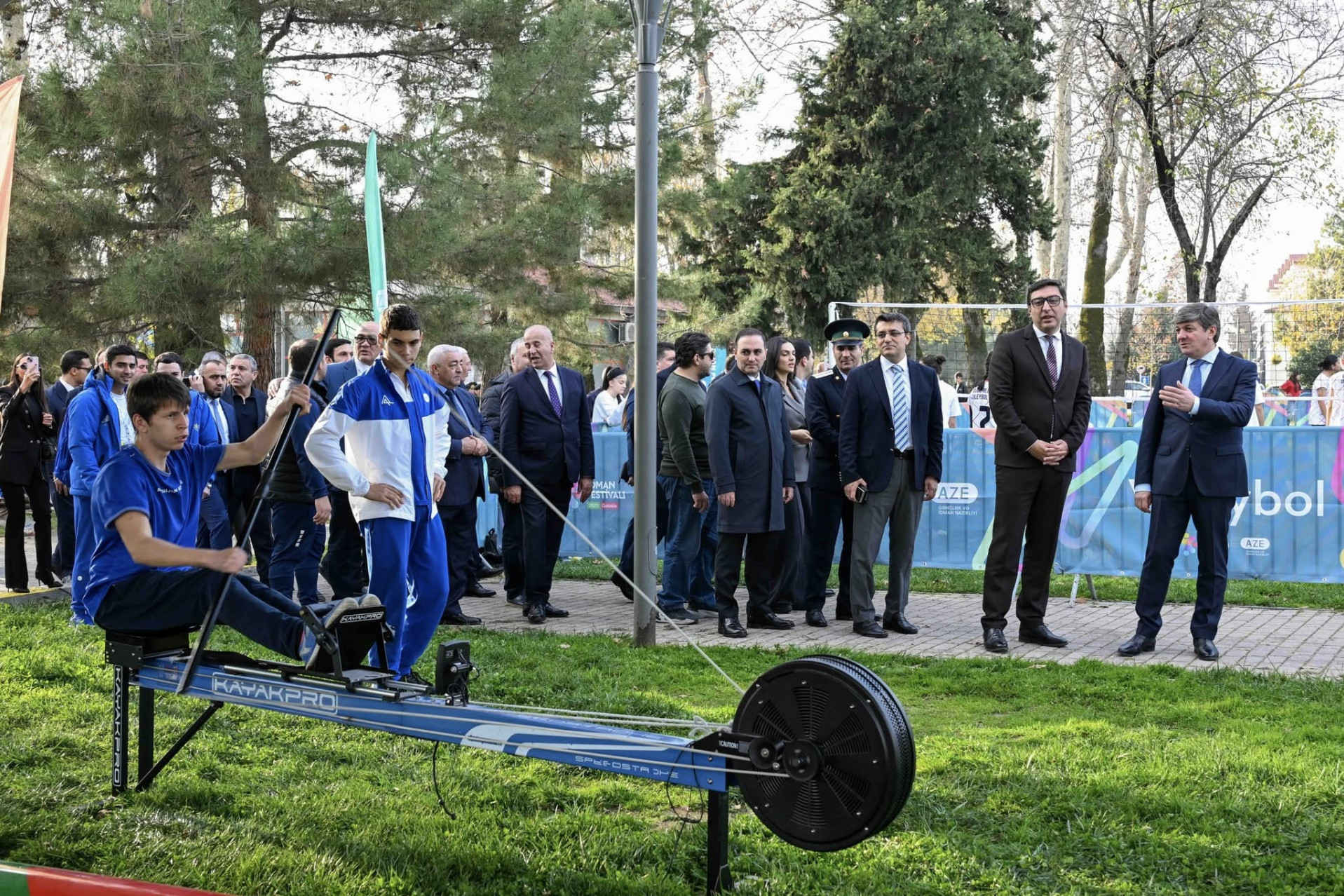Qəbələdə IV İdman Festivalının açılış mərasimi keçirilib - FOTO