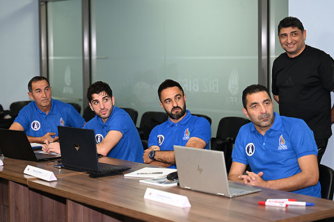 Bakıda UEFA-nın A kateqoriyalı məşqçi kursunun III mərhələsi keçirilir - FOTO