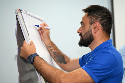 Bakıda UEFA-nın A kateqoriyalı məşqçi kursunun III mərhələsi keçirilir - FOTO