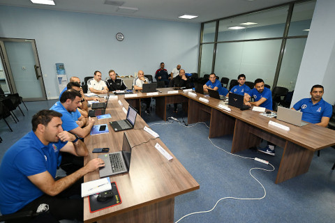 Bakıda UEFA-nın A kateqoriyalı məşqçi kursunun III mərhələsi keçirilir - FOTO