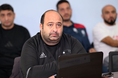 Bakıda UEFA-nın A kateqoriyalı məşqçi kursunun III mərhələsi keçirilir - FOTO