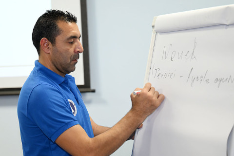 Bakıda UEFA-nın A kateqoriyalı məşqçi kursunun III mərhələsi keçirilir - FOTO