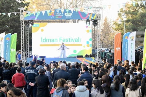 Qəbələdə IV İdman Festivalının açılış mərasimi keçirilib - FOTO